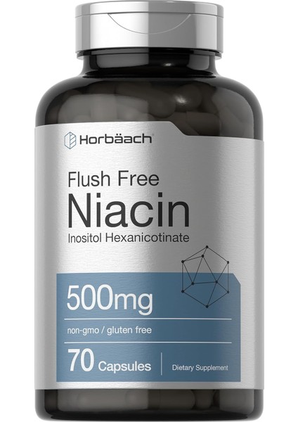 Niacin With Inosıtol 500MG 70 Caps