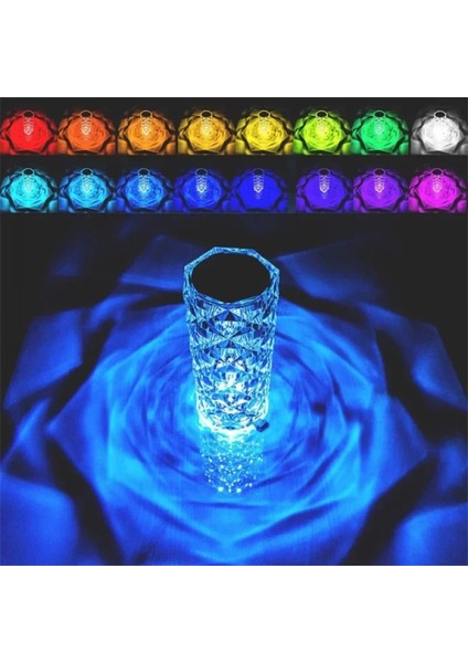 Kristal LED Kumandalı ve Dokunmatik Masa Lambası fırsatları