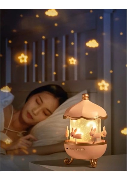 Tavşan Atlıkarınca Multifonksiyon Projektör fiyatları