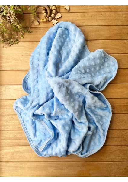 Kalpli Nohut Mavi Bebek Battaniyesi Pamuklu Tek Kat Mevsimlik Ince 90*90 modelleri