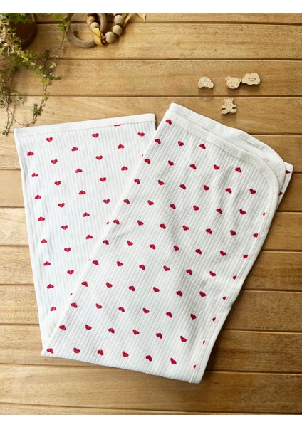 Naturel Kalpli Pamuklu 80X90 cm Tek Kat Penye Bebek Battaniye fırsatları