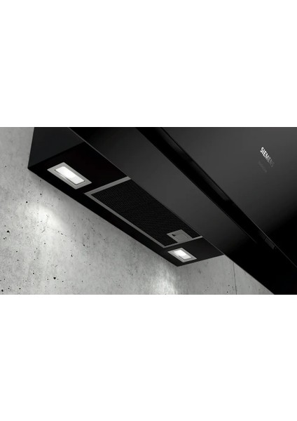 LC98KLR62S Duvar Tipi Davlumbaz 90 cm Siyah Cam