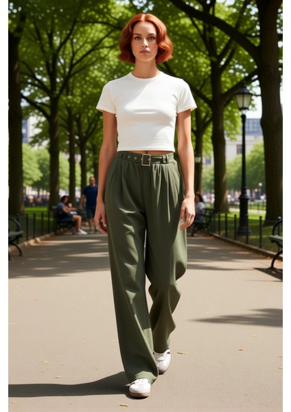 Kadın Düz Dokuma Wide Leg Pantolon Fonksiyonel Dayanıklı Kaliteli Konforlu Estetik Premium fiyatları