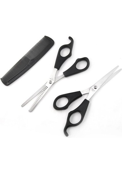Kuaför Seti Saç Kesme ve İnceltme Makası Tarak Hediye 3lü Set fiyatları