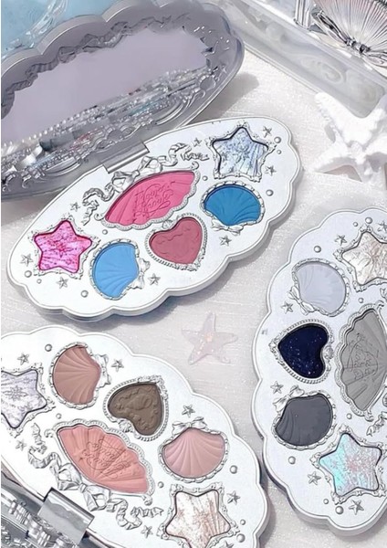 Deep Sea Palet,6'lı Far, Allık, Aydınlatıcı, Dumanlı Gri ve Gümüş Işıltılar indirimleri