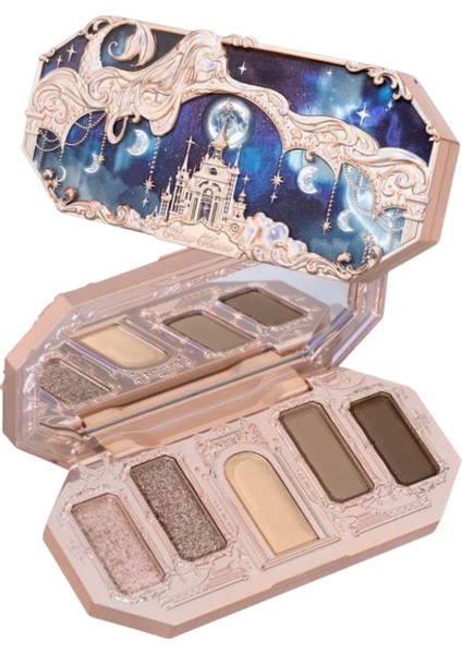 Stellar Sand Far Paleti,5 Renk, Işıltılı Mücevher Tonları