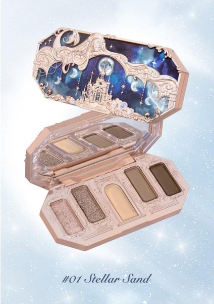 Stellar Sand Far Paleti,5 Renk, Işıltılı Mücevher Tonları indirimleri