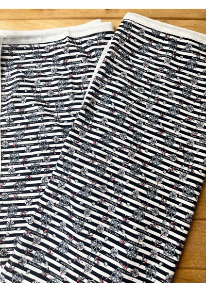 Naturel Pamuklu 80X90 cm Tek Kat Denizci Penye Bebek Battaniye modelleri