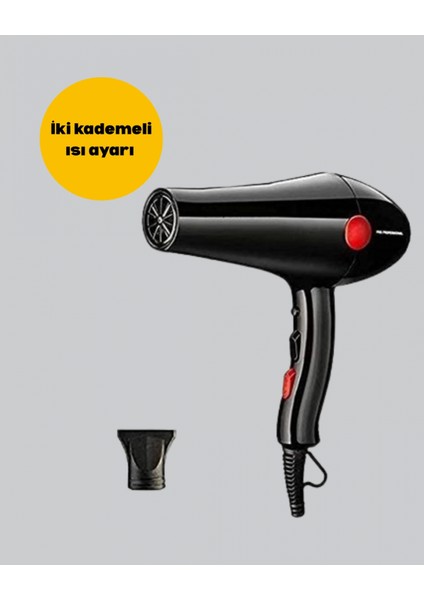 Soğuk Üfleme Özellikli 2200W Profesyonel Fön Makinesi modelleri