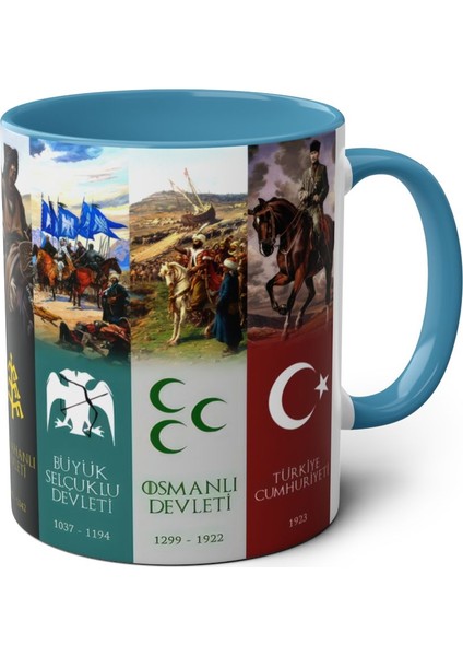 Türk Devletleri Tasarım Kupa - Özel Tasarım - Hediyelik fiyatları