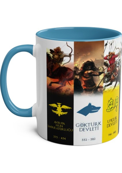 Türk Devletleri Tasarım Kupa - Özel Tasarım - Hediyelik modelleri