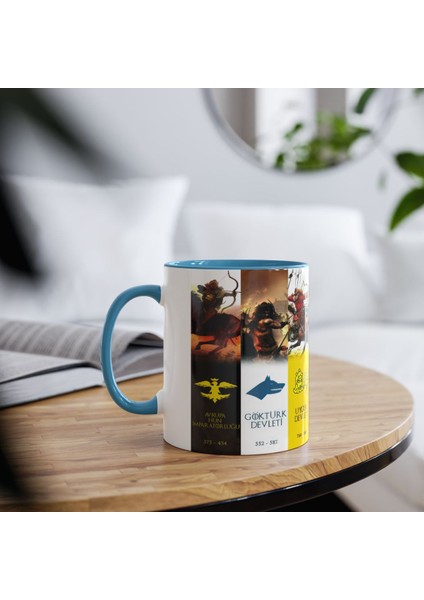 Türk Devletleri Tasarım Kupa - Özel Tasarım - Hediyelik indirimleri