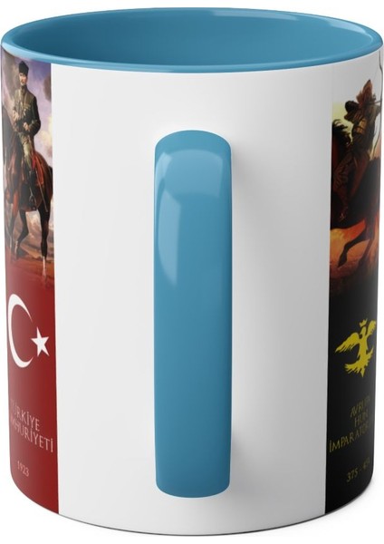 Türk Devletleri Tasarım Kupa - Özel Tasarım - Hediyelik