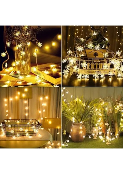 10M 60 LED Kar Tanesi Lamba modelleri