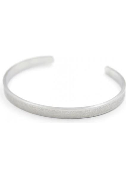 Ieg Ayetel Kürsi Bilezik - Gümüş