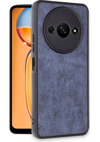 Xiaomi Redmi A3 4g Kılıf Aras Deri Kapak - LACIVERT-(5796) fiyatları