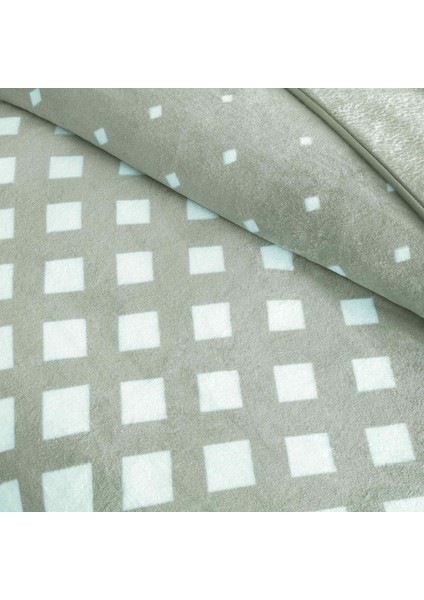 Noa Tek Kişilik Battaniye Gri