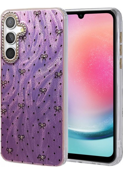 Samsung Galaxy A24 4g Kılıf Blade Aynalı Desenli Kapak - Desen 2