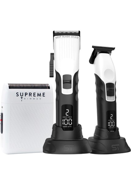 Fade Tıraş Makinesi Seti – Solo Shaver + 2spee Trimmer & 2spee Clipper Tıraş Makinesi