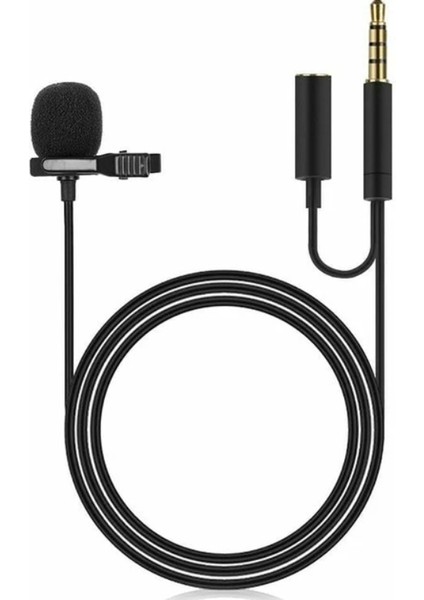 ZR255 JH043A Jack Kulaklık Girişli Kablolu Mikrofon