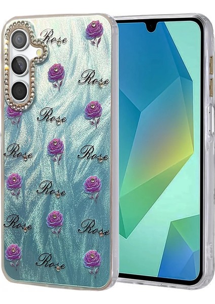 Samsung Galaxy A14 4g Kılıf Blade Aynalı Desenli Kapak - Desen 9