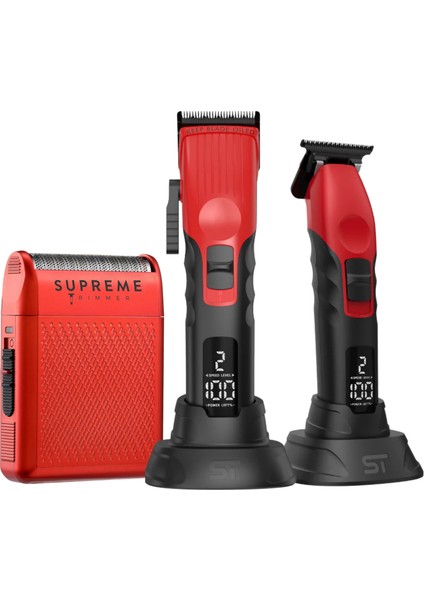 Fade Tıraş Makinesi Seti – Solo Shaver + 2spee Trimmer & 2spee Clipper Tıraş Makinesi