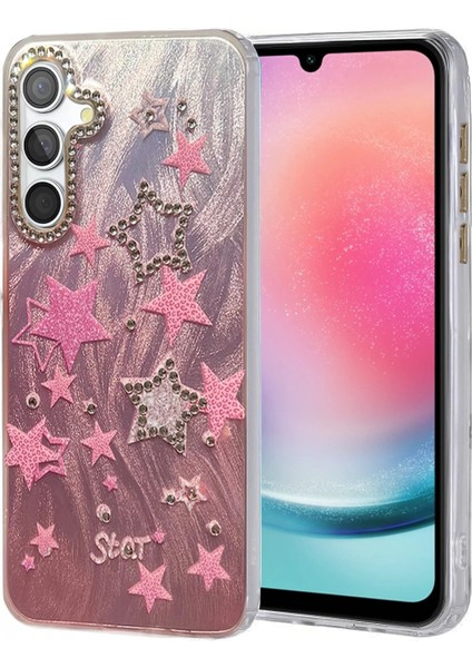 Samsung Galaxy A24 4g Kılıf Blade Aynalı Desenli Kapak - Desen 7