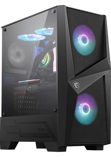 Msı Mag Force Gaming 100R Rgb Pro Max - Intel I7 265KF - Nvidia Rtx 5050 + 16GB Ddr5 Ram - 1tb M.2 Nvme SSD