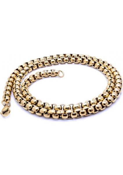 Erkek Arnavut Çelik Kolye 6mm