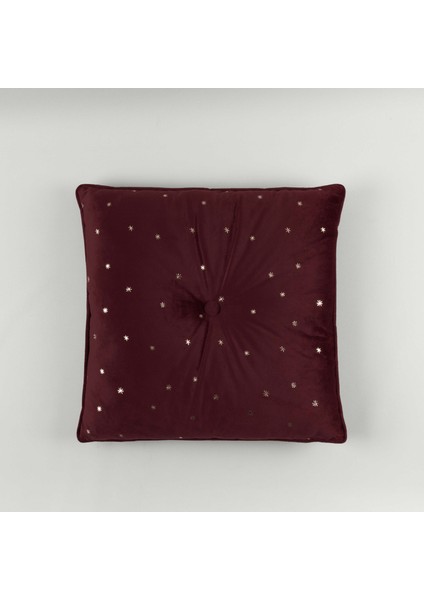 Missy 45X45 cm Kırlent Bordo