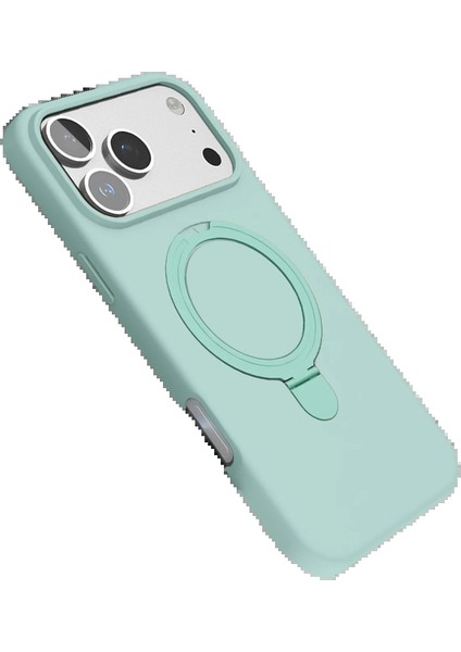 Apple iPhone 17 Pro Max Regal Magsafe Standlı Kapak - Su YEŞILI-(5796) - M248K566-R10248 fırsatları