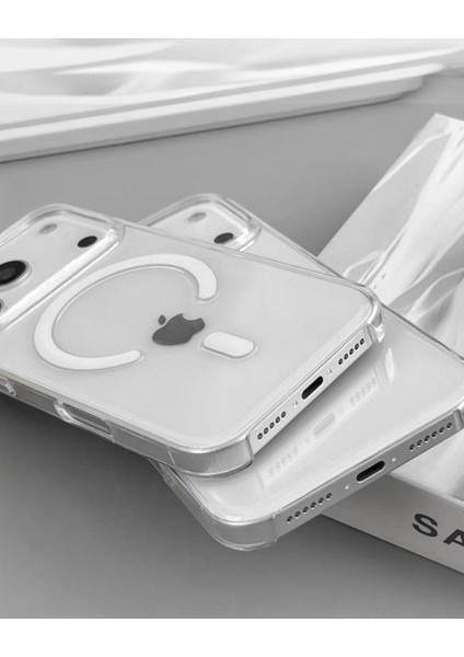 Iphone Uyumlu Animasyonlu Altı Açık Şeffaf Sararmaz Magsafe Destekli Kılıf fiyatları