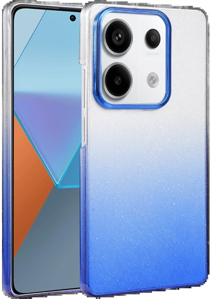 Xiaomi Redmi Note 13 Pro 4g Glossy Kapak - MAVI-(5796) - M300K696-R66300