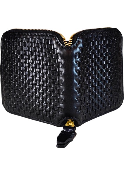Kadın Fermuarlı El Yapımı Bozuk ve Banknot Bölmeli Küçük Cüzdan (Cot) 40037 fiyatları
