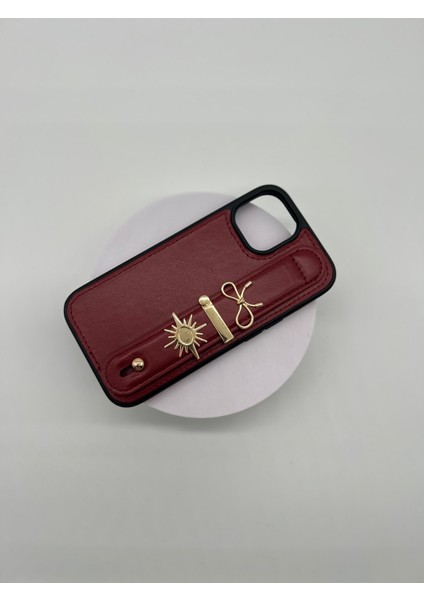 iPhone 15 Pro Charmlı Kılıf "3 Charm Hediye !" Kişiye Özel Harfli Telefon Kılıfı