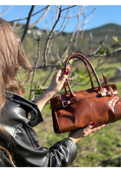 Sunset Vintage Baget Çanta