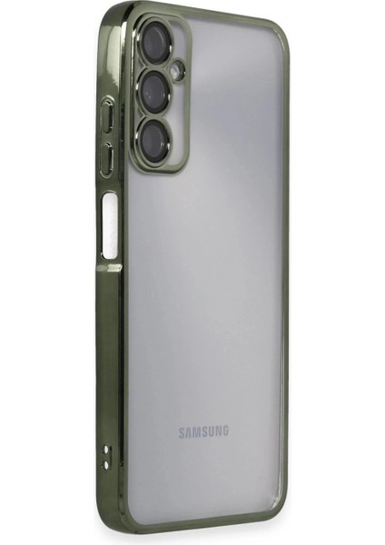 Samsung Galaxy A05S Kılıf Lensli Silikon - Yeşil fiyatları