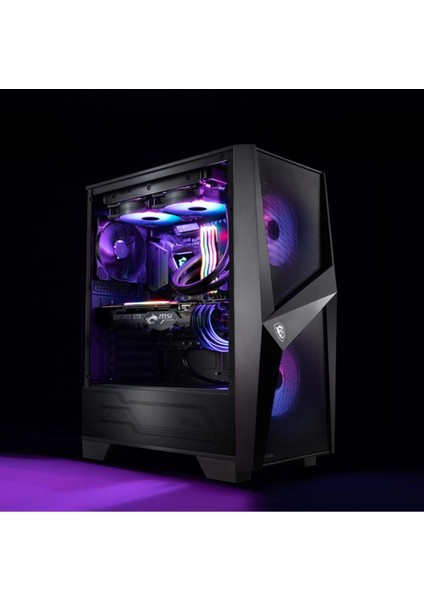 Msı Mag Force Gaming 100R Rgb Pro Max-Intel Ultra 7 265KF - Nvidia Rtx 5060 Ti - 16GB Ddr5 Ram - 1tb M.2 Nvme SSD