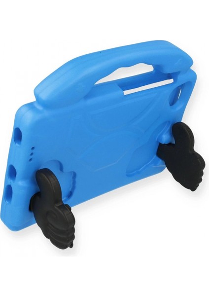 iPad 4 9.7 Kılıf Like Stantlı Tablet Silikon - Mavi modelleri