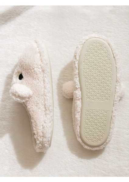 Yeni Sezon Köpek Figürlü Pelüş Kadın Ev Terliği fırsatları