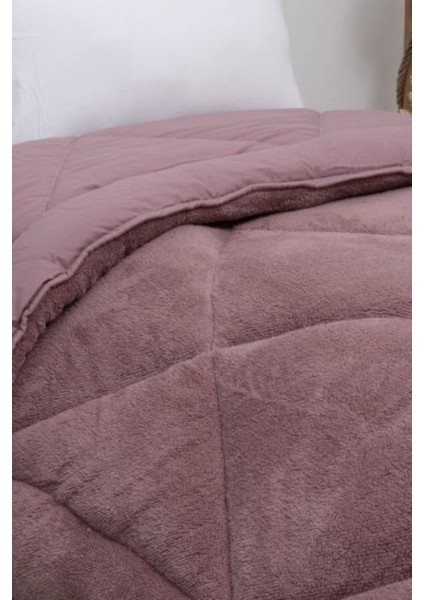 Home Bambu Premium Gül Kurusu %100 Pamuk Kumaş Silikon Dolgulu Yorgan 155X215 cm fiyatları