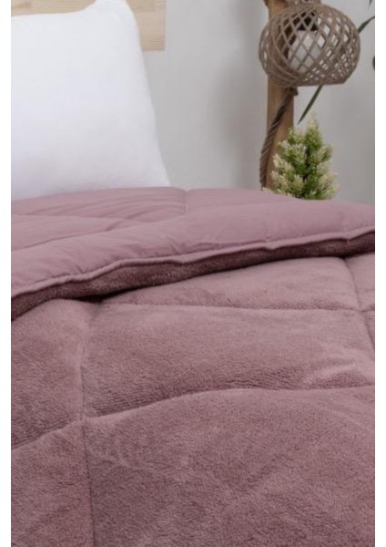 Home Bambu Premium Gül Kurusu %100 Pamuk Kumaş Silikon Dolgulu Yorgan 155X215 cm modelleri