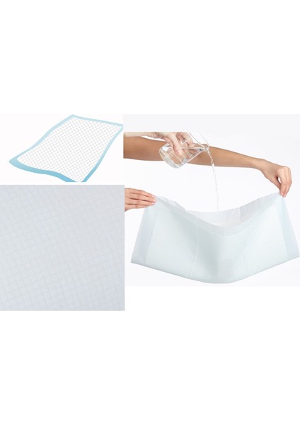 Yıkanabilir Kapitoneli Köpek Çiş Pedi 90 x 60 cm 5li Paket
