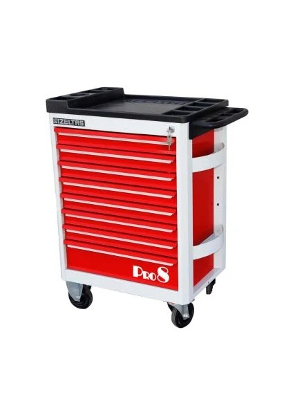 Izeltaş Pro Serisi Takım Dolabı 8 Çekmeceli - Dolu (206 Parça) fiyatları