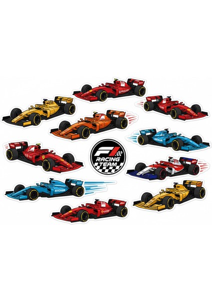 F1 Telefon Laptop Notebook Tablet Defter Matara Stiker Etiket ST2322