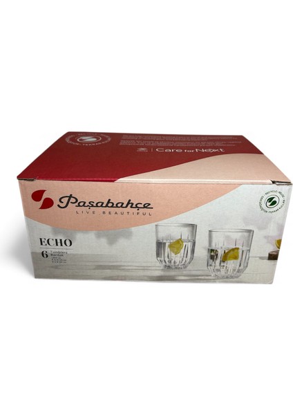 Echo Su Bardağı 6lı 260 cc