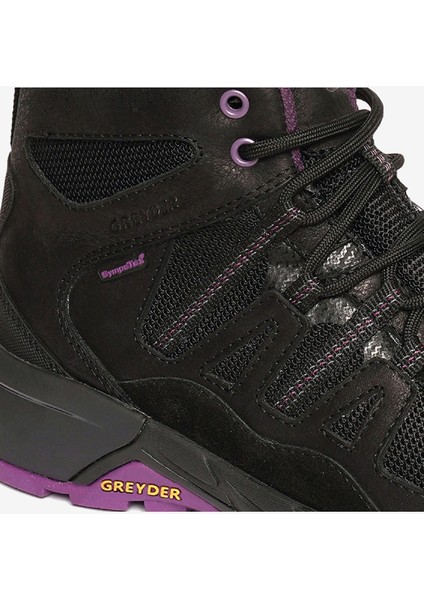 Kadın Siyah Mor Su Geçirmez Outdoor Bot 5K2GB17705