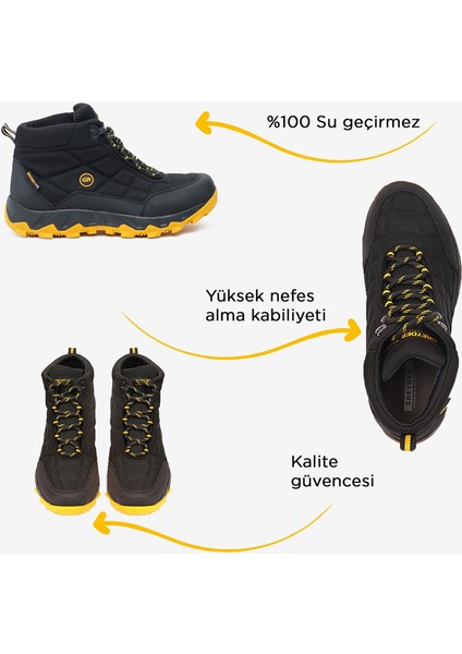 Kadın Siyah Sarı Outdoor Bot 5K2GB00170