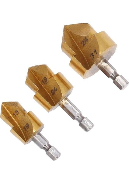 PPRC Boru Genişletme ve Delme Bits Uçlu Matkap Seti DMX4760 modelleri