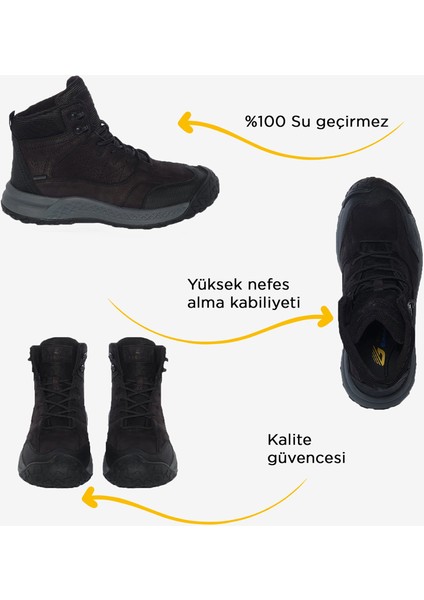 Erkek Siyah Su Geçirmez Outdoor Bot 4K1GB17691